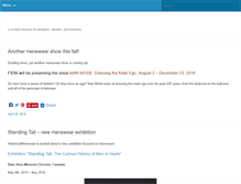 Tablet Screenshot of historicalmenswear.com